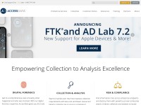 Desktop screenshot for accessdata.com