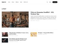 Desktop screenshot for wiki-fit.com