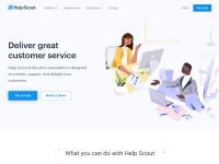 Desktop screenshot for helpscout.com