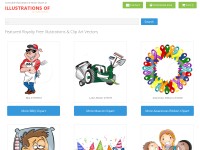 Desktop screenshot for illustrationsof.com
