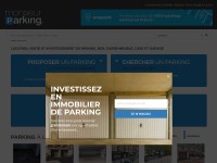 Desktop screenshot for monsieurparking.com