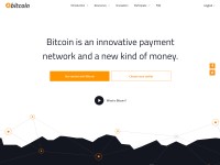 Desktop screenshot for bitcoin.org