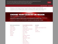 Desktop screenshot for lincolnelectric.com