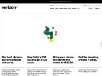 Desktop screenshot for verizonwireless.com