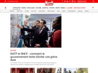 Desktop screenshot for parismatch.com