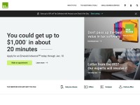 Desktop screenshot for hrblock.com