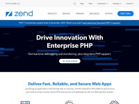 Desktop screenshot for zend.com