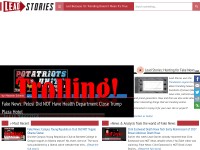Desktop screenshot for leadstories.com