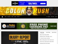 Desktop screenshot for steelers.com