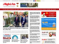 Desktop screenshot for baonghean.vn