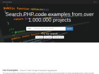 Desktop screenshot for hotexamples.com