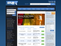 Desktop screenshot for stub.com