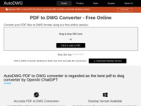 Desktop screenshot for dwg.autodwg.com