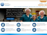 Desktop screenshot for napaanesthesia.com