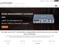 Desktop screenshot for lantronix.com