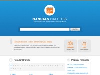 Desktop screenshot for manualsdir.com