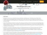 Desktop screenshot for monkeybrains.net
