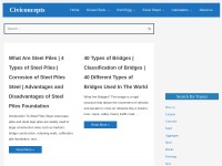 Desktop screenshot for civiconcepts.com