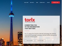 Desktop screenshot for torix.ca