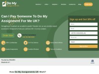 Desktop screenshot for domyassignments.uk