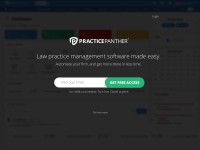 Desktop screenshot for practicepanther.com