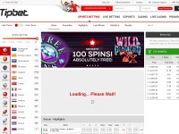 Desktop screenshot for tipbet.com