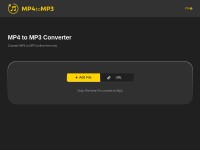 Desktop screenshot for mp4tomp3pro.com