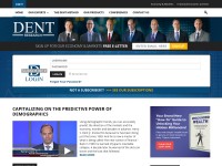 Desktop screenshot for dentresearch.com