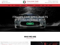 Desktop screenshot for italiancarsspecialist.com