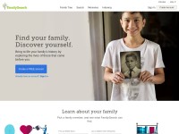 Desktop screenshot for familysearch.org