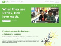 Desktop screenshot for reflexmath.com