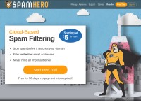 Desktop screenshot for spamhero.com