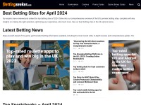 Desktop screenshot for bettingseeker.com
