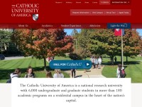Desktop screenshot for catholic.edu