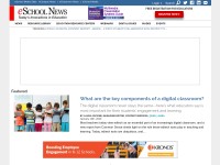 Desktop screenshot for eschoolnews.com