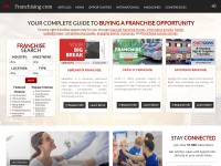 Desktop screenshot for franchising.com