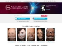 Desktop screenshot for celebrities-galore.com