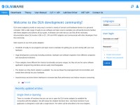 Desktop screenshot for dlnware.com