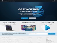 Desktop screenshot for easyworship.com