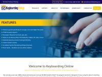 Desktop screenshot for keyboardingonline.com