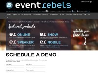 Desktop screenshot for eventrebels.com