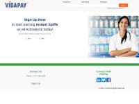 Desktop screenshot for vidapay.com