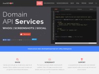 Desktop screenshot for jsonwhois.com