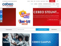 Desktop screenshot for cebeo.be