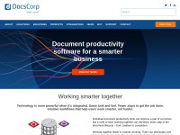 Desktop screenshot for docscorp.com
