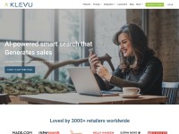Desktop screenshot for klevu.com