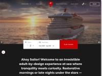 Desktop screenshot for virginvoyages.com