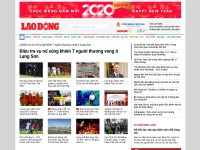Desktop screenshot for laodong.vn
