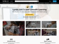 Desktop screenshot for lynda.com