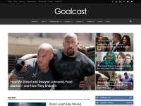 Desktop screenshot for goalcast.com